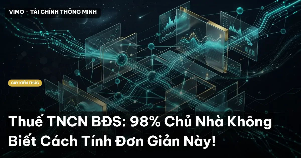 Thuế TNCN BĐS: 98% Chủ Nhà Không Biết Cách Tính Đơn Giản Này!