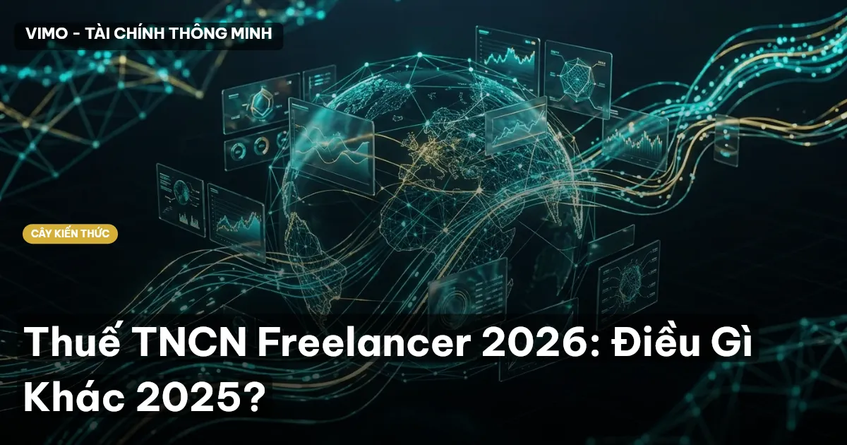 Thuế TNCN Freelancer 2026: Điều Gì Khác 2025?