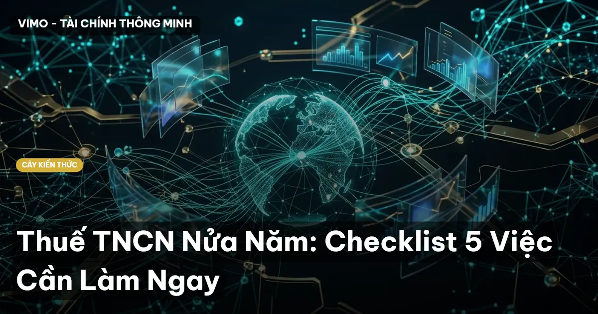 Thuế TNCN Nửa Năm: Checklist 5 Việc Cần Làm Ngay