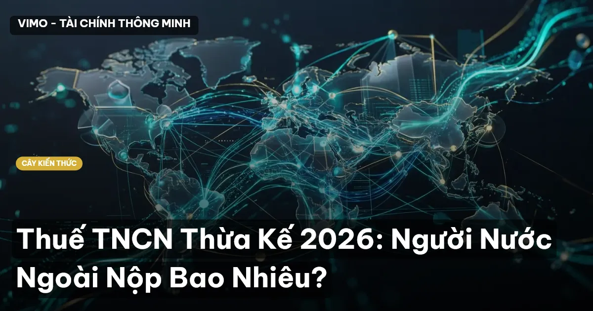 Thuế TNCN Thừa Kế 2026: Người Nước Ngoài Nộp Bao Nhiêu?