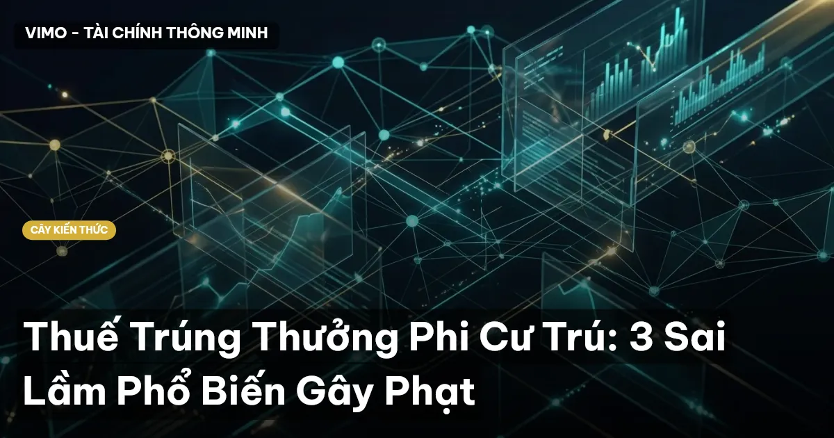 Thuế Trúng Thưởng Phi Cư Trú: 3 Sai Lầm Phổ Biến Gây Phạt