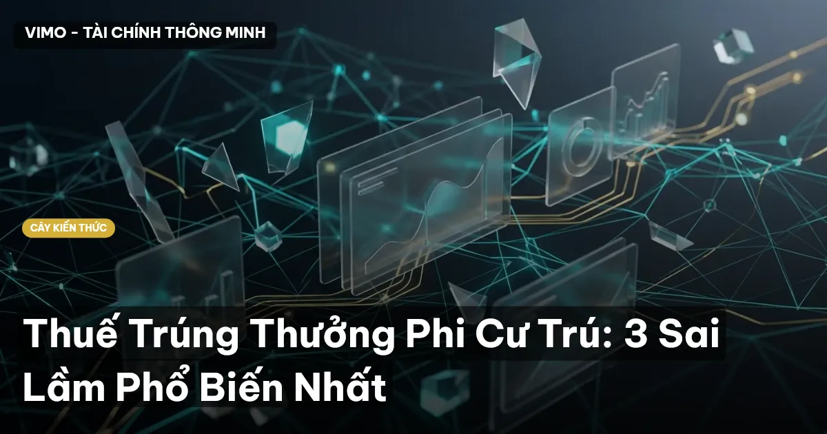 Thuế Trúng Thưởng Phi Cư Trú: 3 Sai Lầm Phổ Biến Nhất