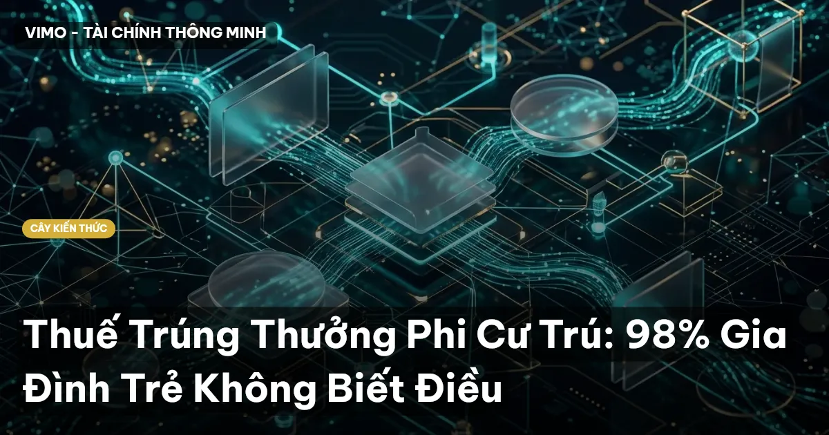 Thuế Trúng Thưởng Phi Cư Trú: 98% Gia Đình Trẻ Không Biết Điều