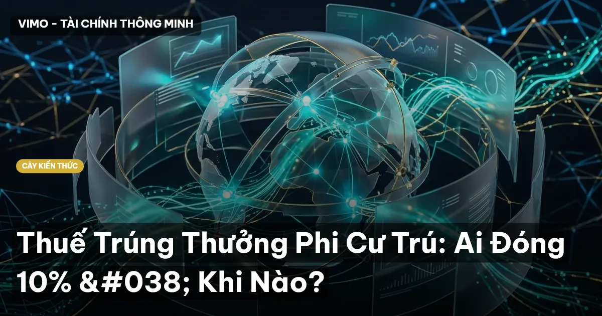 Thuế Trúng Thưởng Phi Cư Trú: Ai Đóng 10% & Khi Nào?
