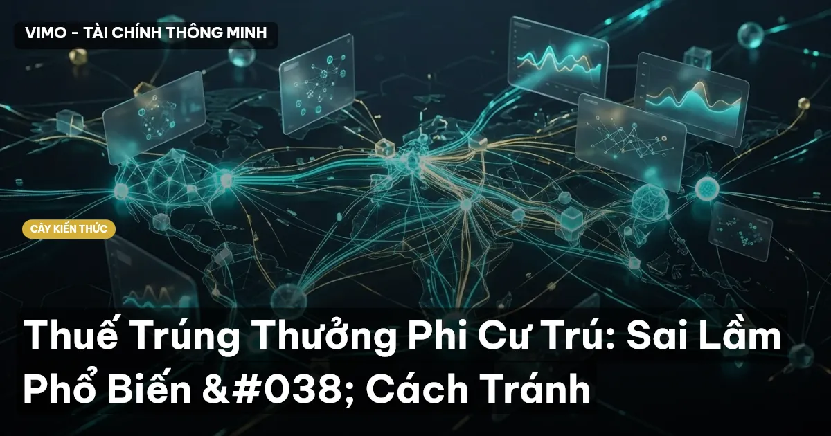 Thuế Trúng Thưởng Phi Cư Trú: Sai Lầm Phổ Biến & Cách Tránh