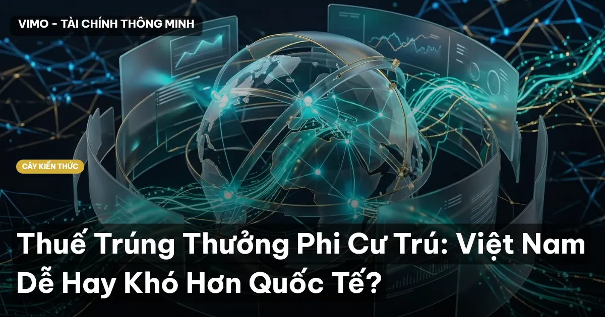 Thuế Trúng Thưởng Phi Cư Trú: Việt Nam Dễ Hay Khó Hơn Quốc Tế?