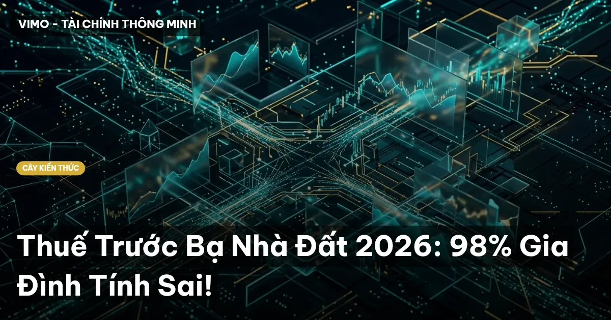 Thuế Trước Bạ Nhà Đất 2026: 98% Gia Đình Tính Sai!