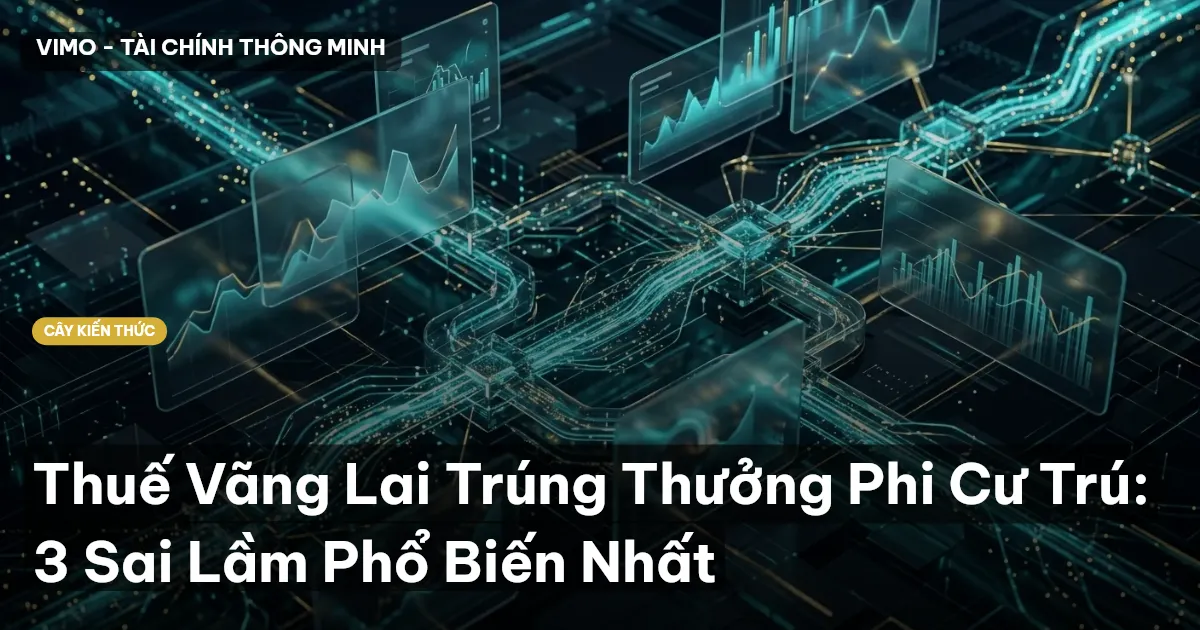 Thuế Vãng Lai Trúng Thưởng Phi Cư Trú: 3 Sai Lầm Phổ Biến Nhất