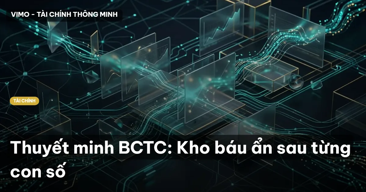 Thuyết minh BCTC: Kho báu ẩn sau từng con số
