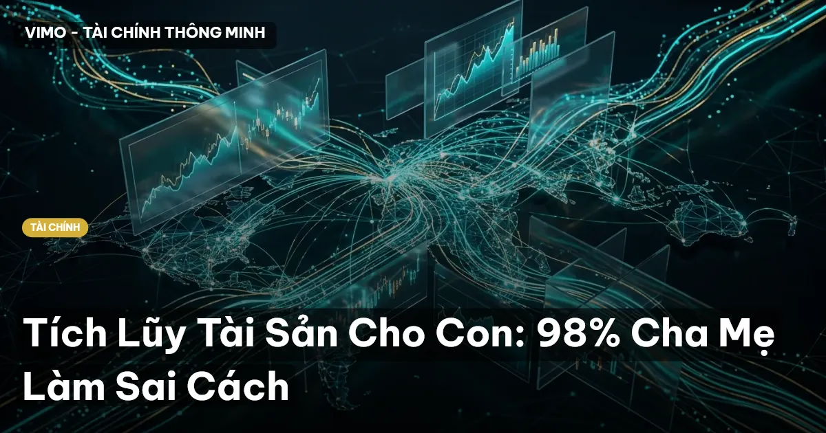 tích lũy tài sản cho con