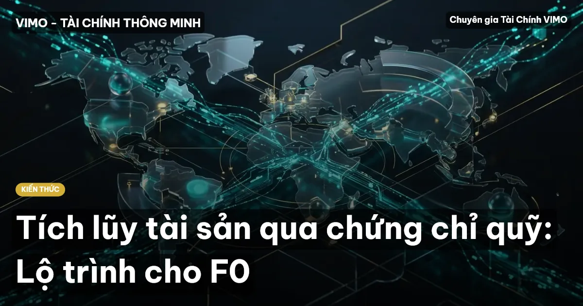 Tích lũy tài sản qua chứng chỉ quỹ: Lộ trình cho F0