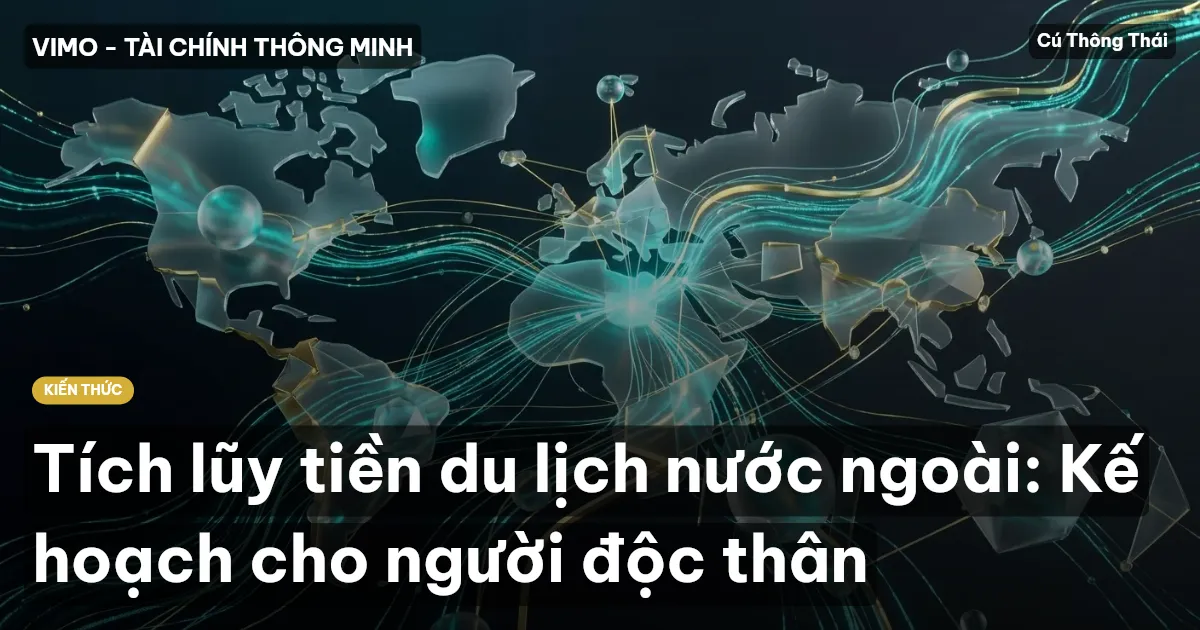 Tích lũy tiền du lịch nước ngoài: Kế hoạch cho người độc thân