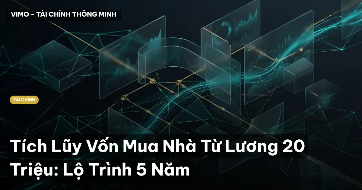 Tích Lũy Vốn Mua Nhà Từ Lương 20 Triệu: Lộ Trình 5 Năm