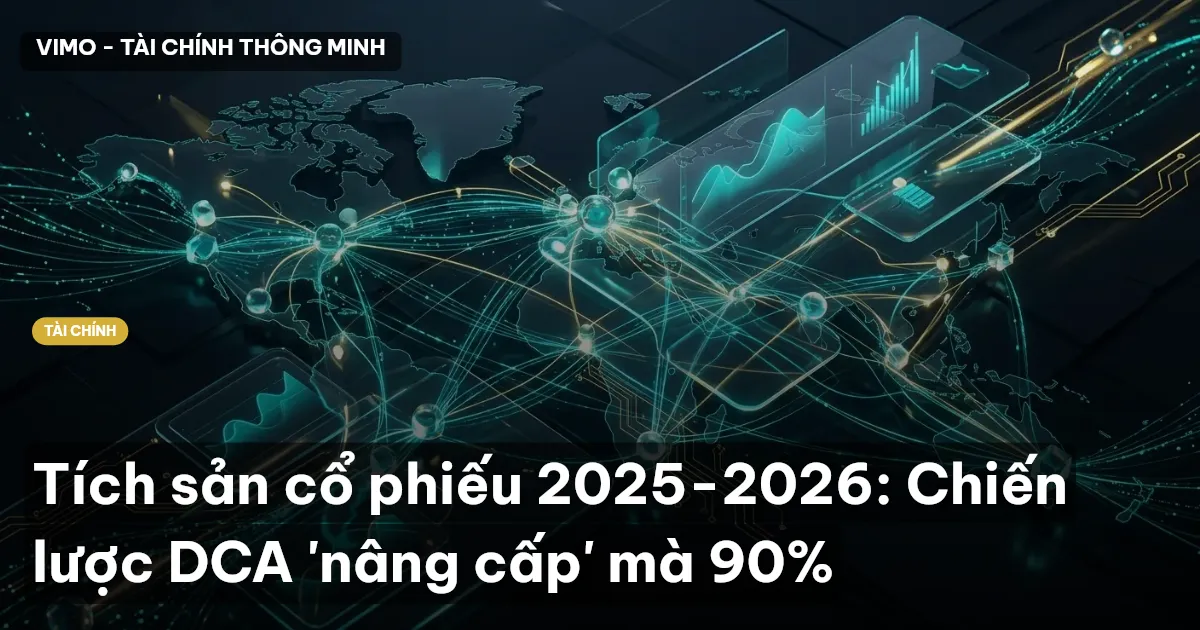 Tích sản cổ phiếu 2025-2026: Chiến lược DCA 'nâng cấp' mà 90%
