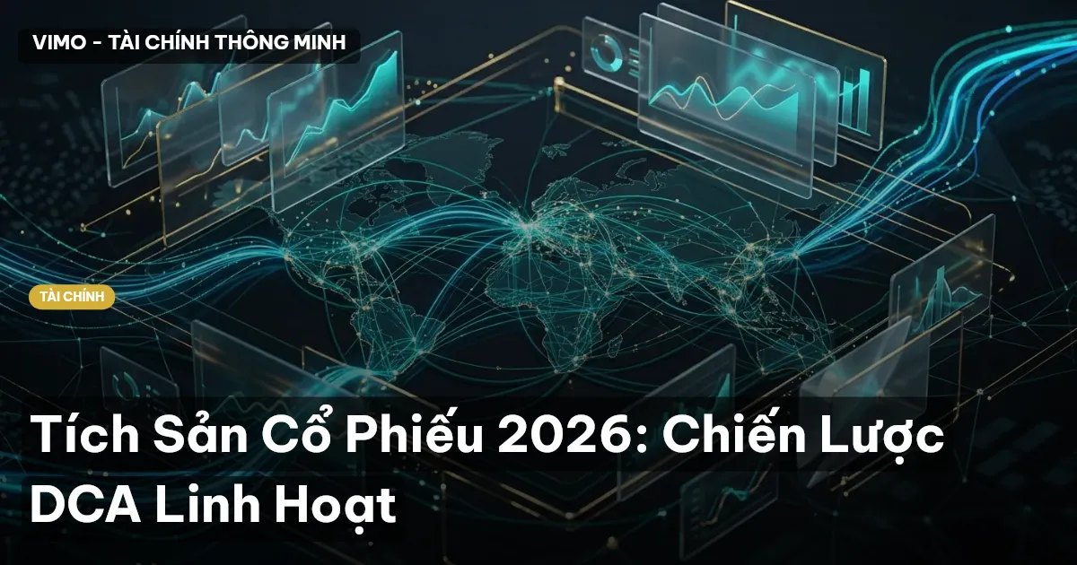 Tích Sản Cổ Phiếu 2026: Chiến Lược DCA Linh Hoạt