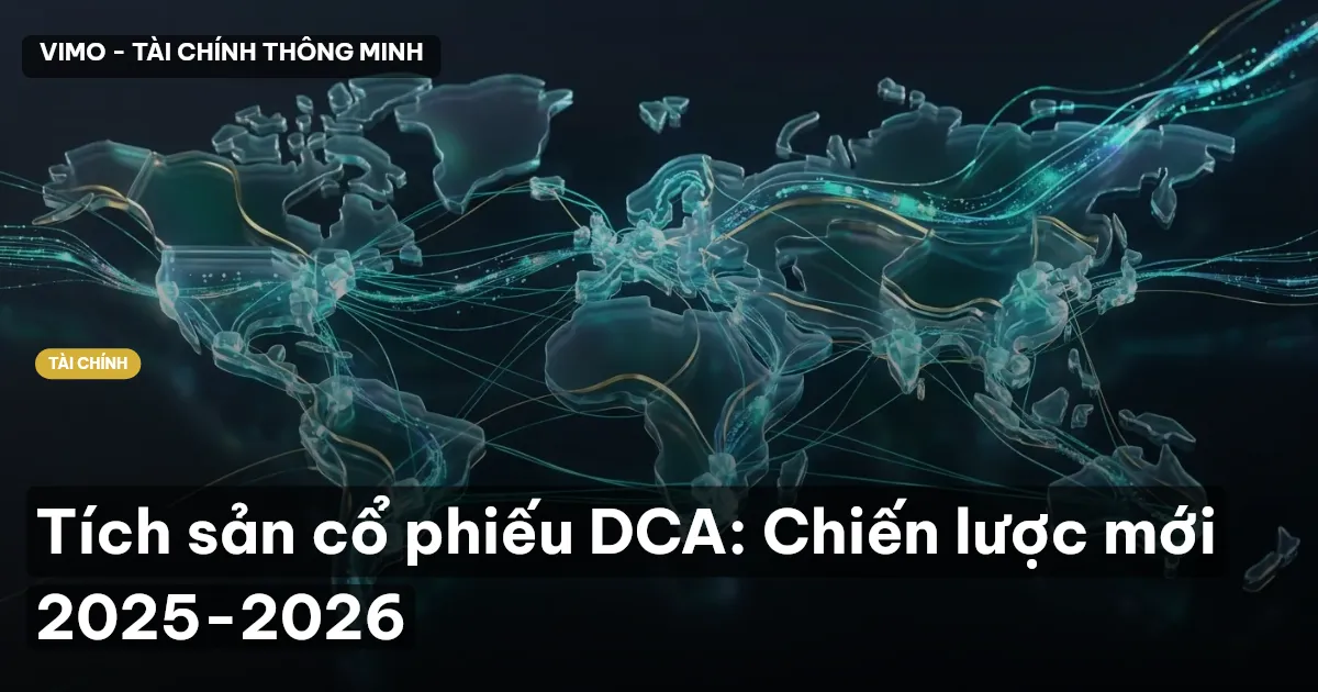 Tích sản cổ phiếu DCA: Chiến lược mới 2025-2026