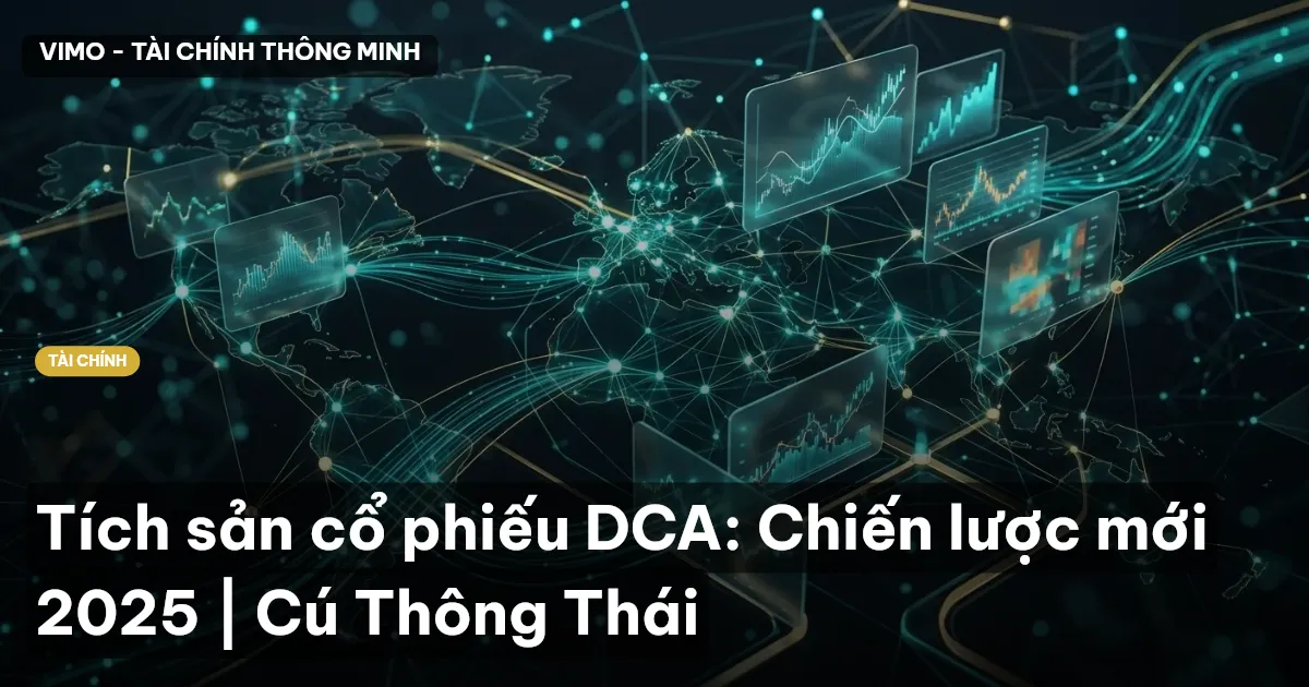 Tích sản cổ phiếu DCA: Chiến lược mới 2025 | Cú Thông Thái