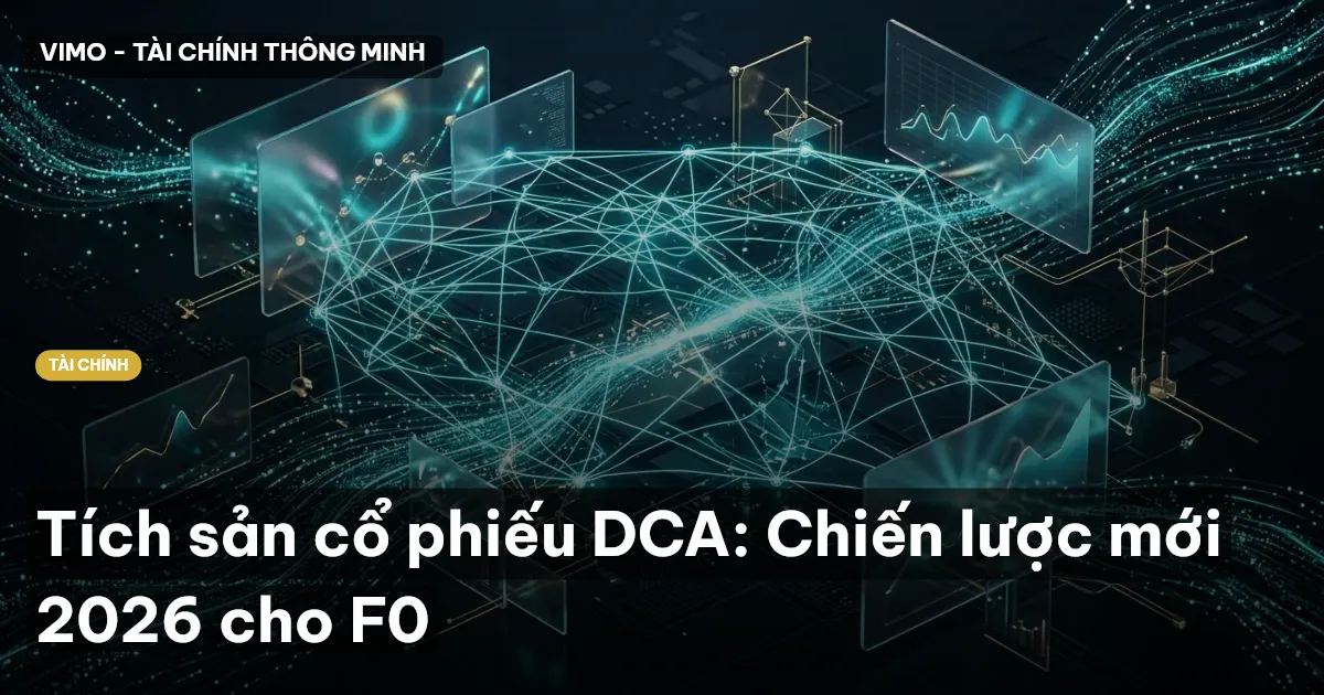 Tích sản cổ phiếu DCA: Chiến lược mới 2026 cho F0