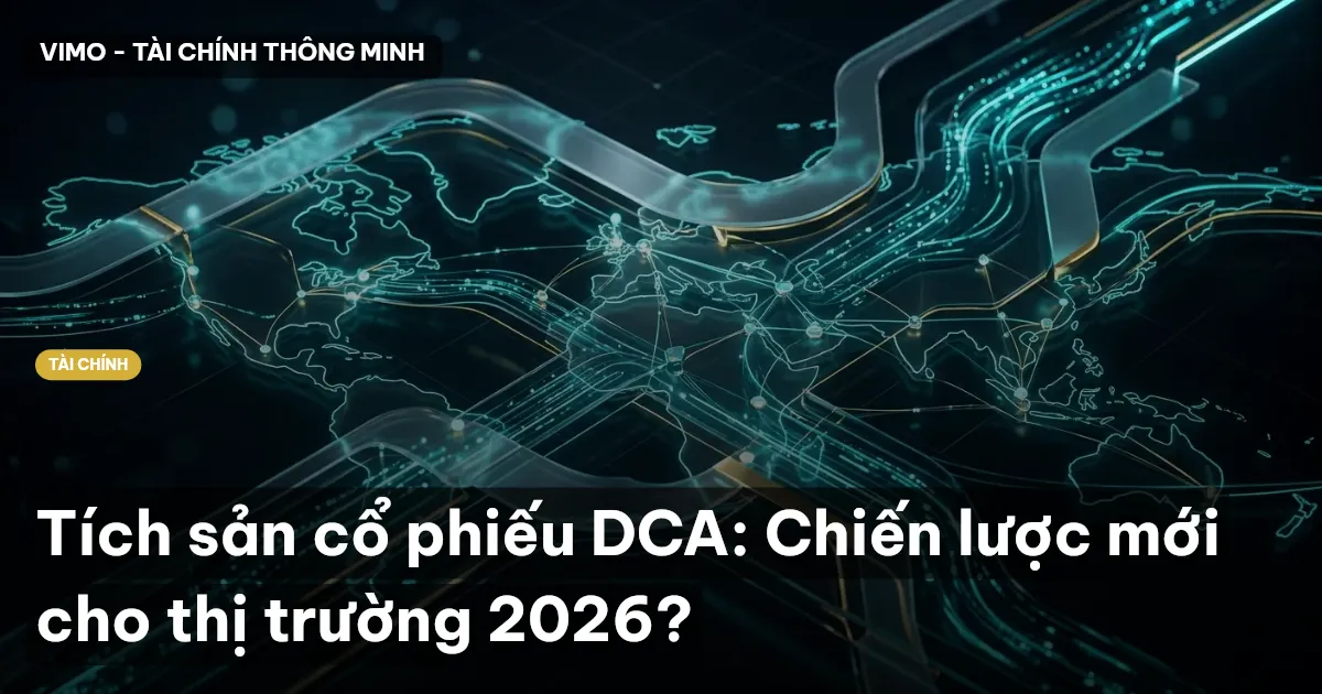 Tích sản cổ phiếu DCA: Chiến lược mới cho thị trường 2026?