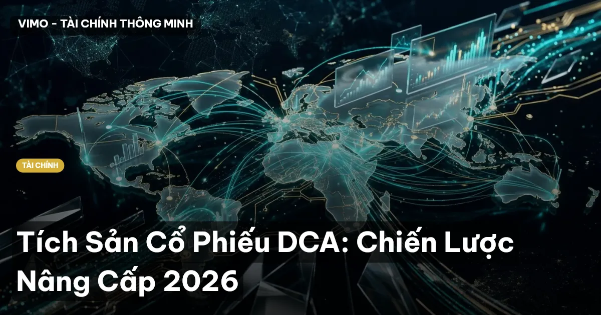 Tích Sản Cổ Phiếu DCA: Chiến Lược Nâng Cấp 2026