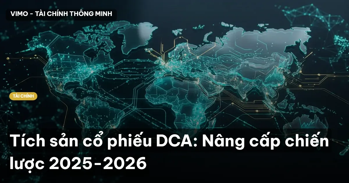 Tích sản cổ phiếu DCA: Nâng cấp chiến lược 2025-2026