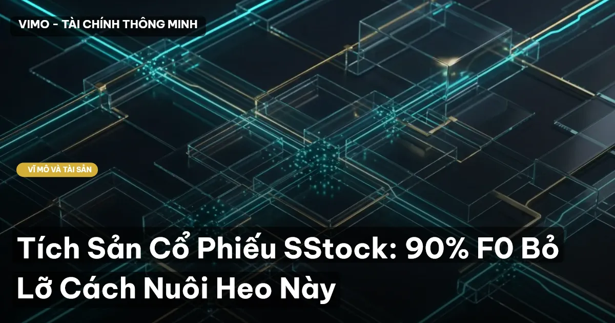 Tích Sản Cổ Phiếu SStock: 90% F0 Bỏ Lỡ Cách Nuôi Heo Này