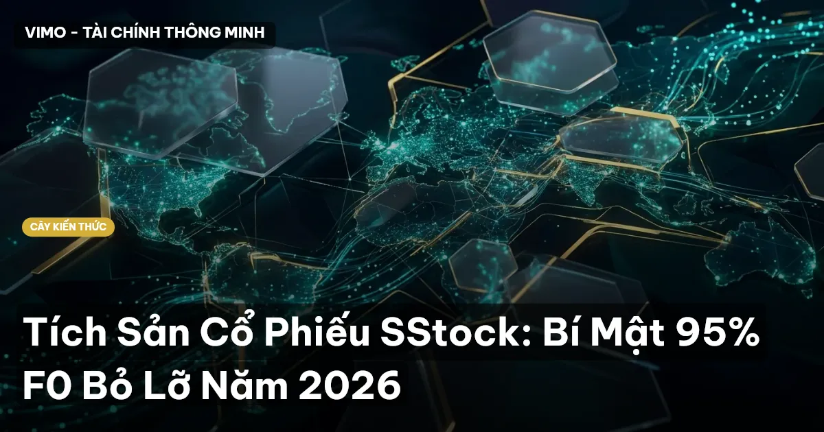 Tích Sản Cổ Phiếu SStock: Bí Mật 95% F0 Bỏ Lỡ Năm 2026