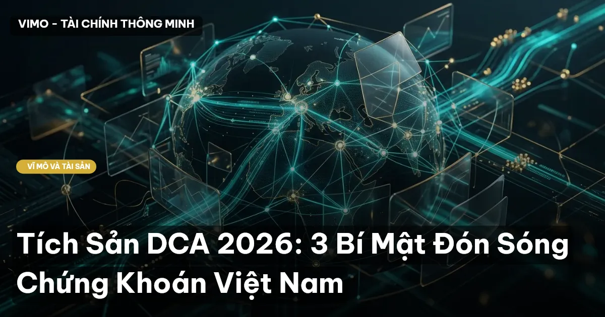 Tích Sản DCA 2026: 3 Bí Mật Đón Sóng Chứng Khoán Việt Nam