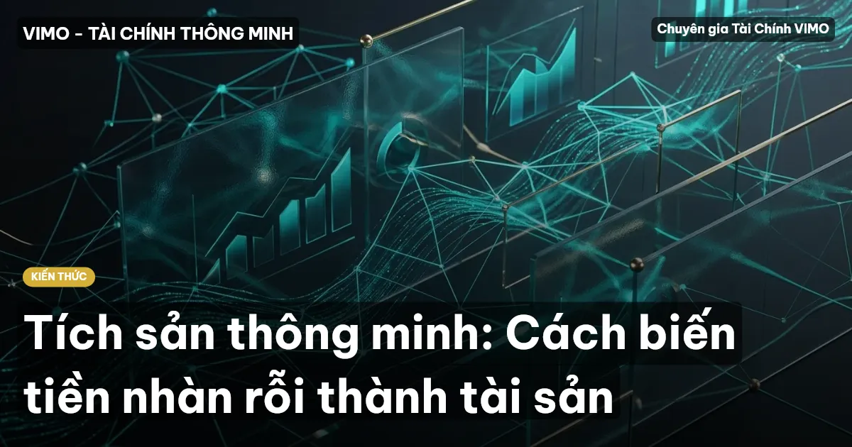 Tích sản thông minh: Cách biến tiền nhàn rỗi thành tài sản