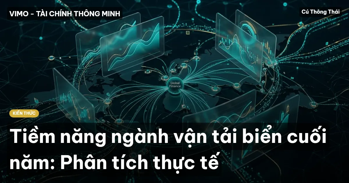 Tiềm năng ngành vận tải biển cuối năm: Phân tích thực tế