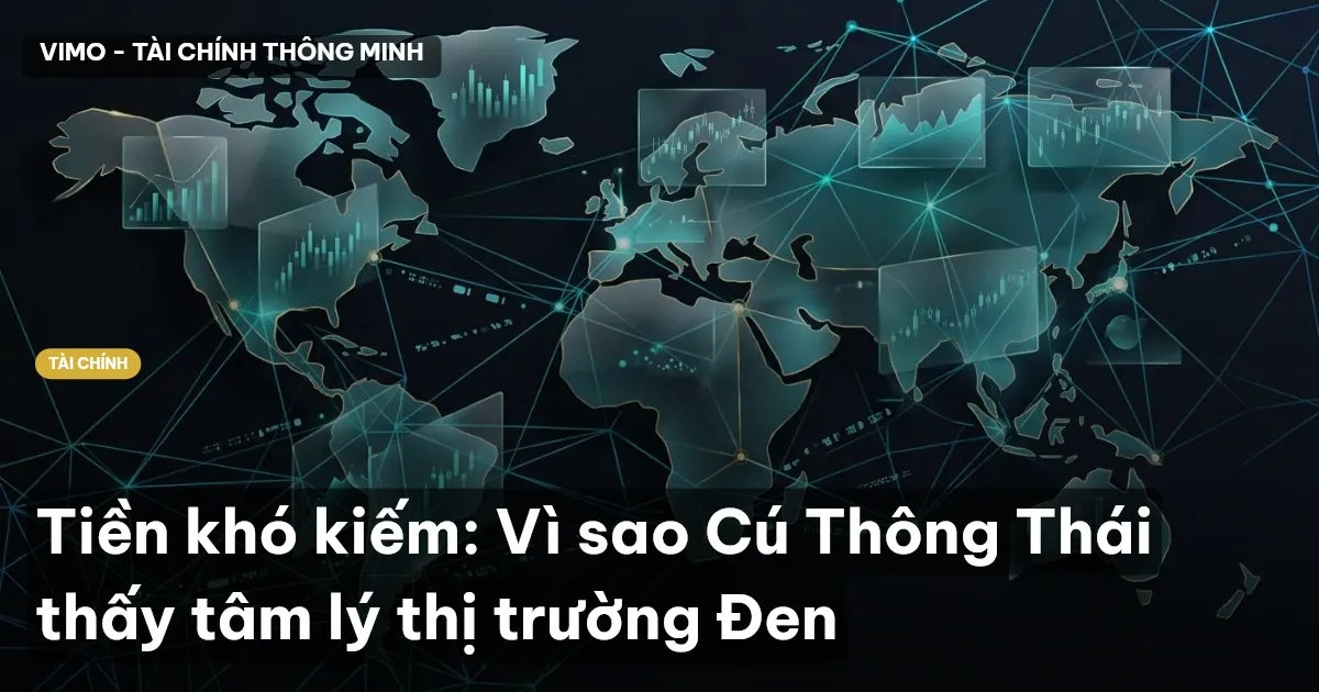 Tiền khó kiếm: Vì sao Cú Thông Thái thấy tâm lý thị trường Đen
