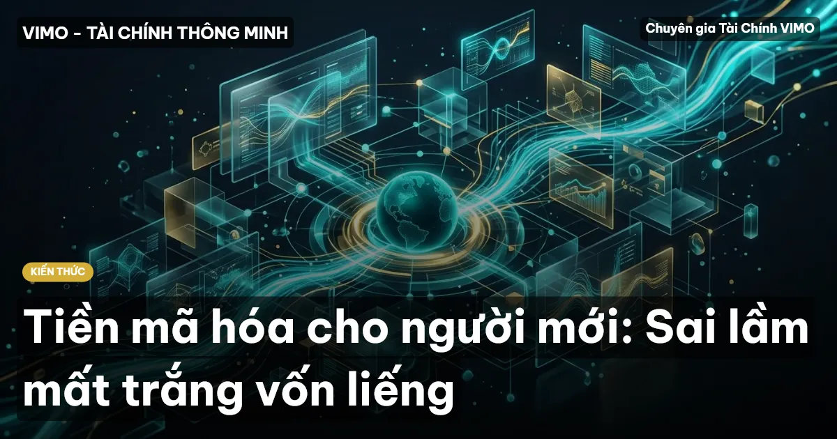 Tiền mã hóa cho người mới: Sai lầm mất trắng vốn liếng
