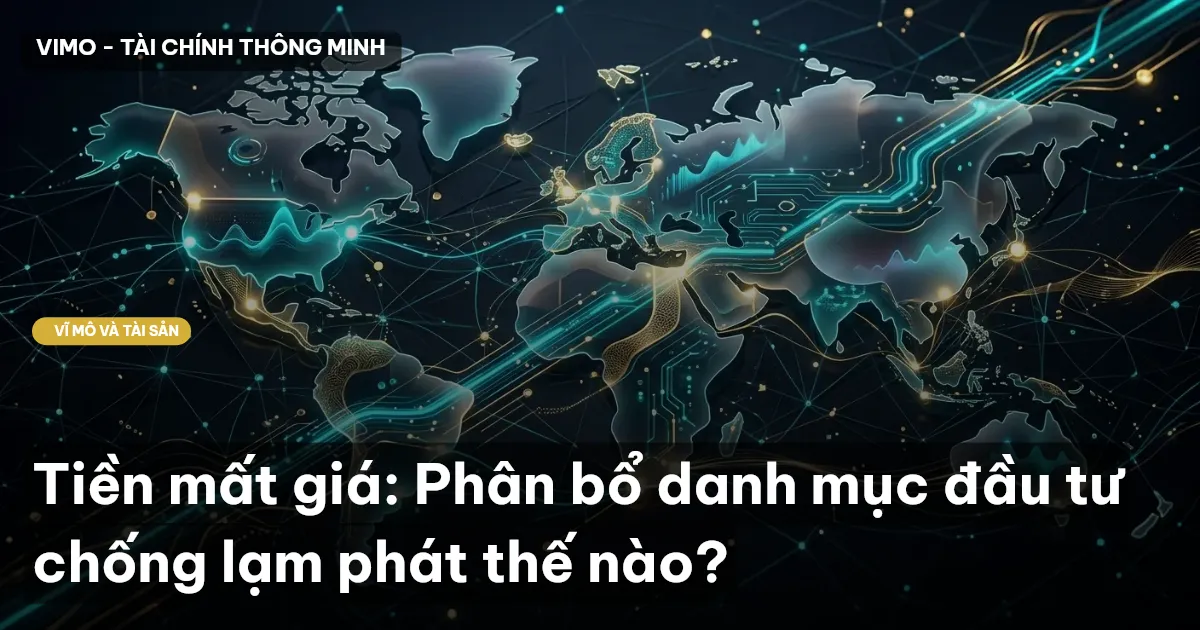 Tiền mất giá: Phân bổ danh mục đầu tư chống lạm phát thế nào?