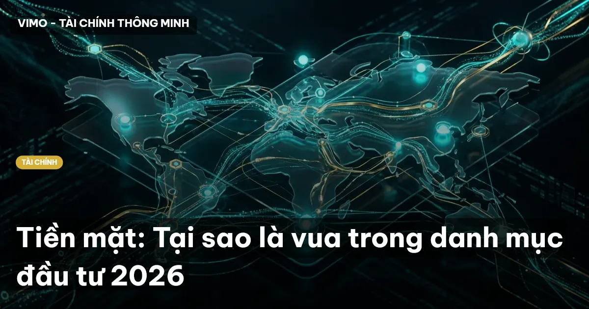 Tiền mặt: Tại sao là vua trong danh mục đầu tư 2026