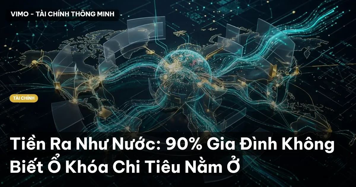 Tiền Ra Như Nước: 90% Gia Đình Không Biết Ổ Khóa Chi Tiêu Nằm Ở
