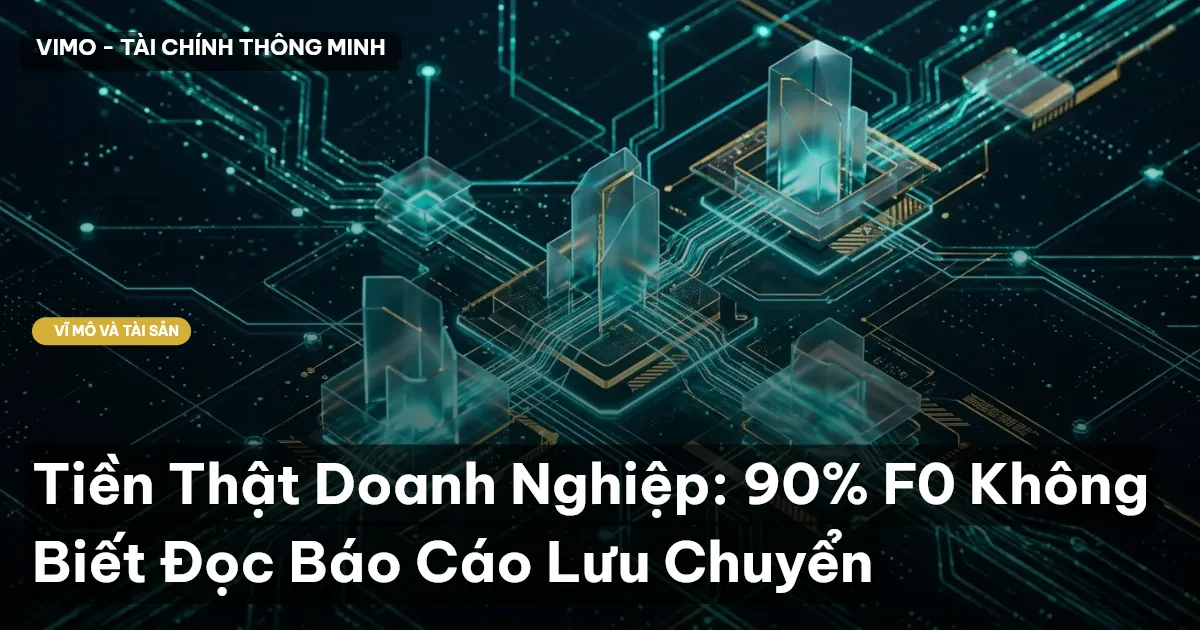 Tiền Thật Doanh Nghiệp: 90% F0 Không Biết Đọc Báo Cáo Lưu Chuyển