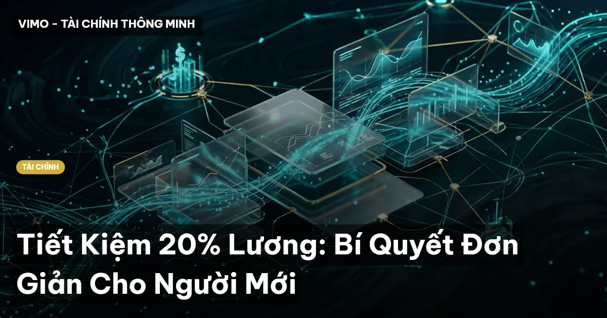Tiết Kiệm 20% Lương: Bí Quyết Đơn Giản Cho Người Mới