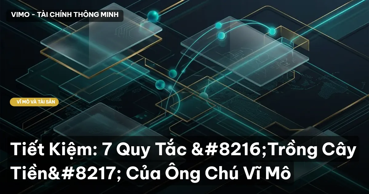 Tiết Kiệm: 7 Quy Tắc ‘Trồng Cây Tiền’ Của Ông Chú Vĩ Mô