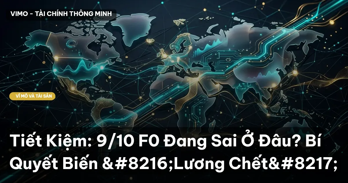 Tiết Kiệm: 9/10 F0 Đang Sai Ở Đâu? Bí Quyết Biến ‘Lương Chết’