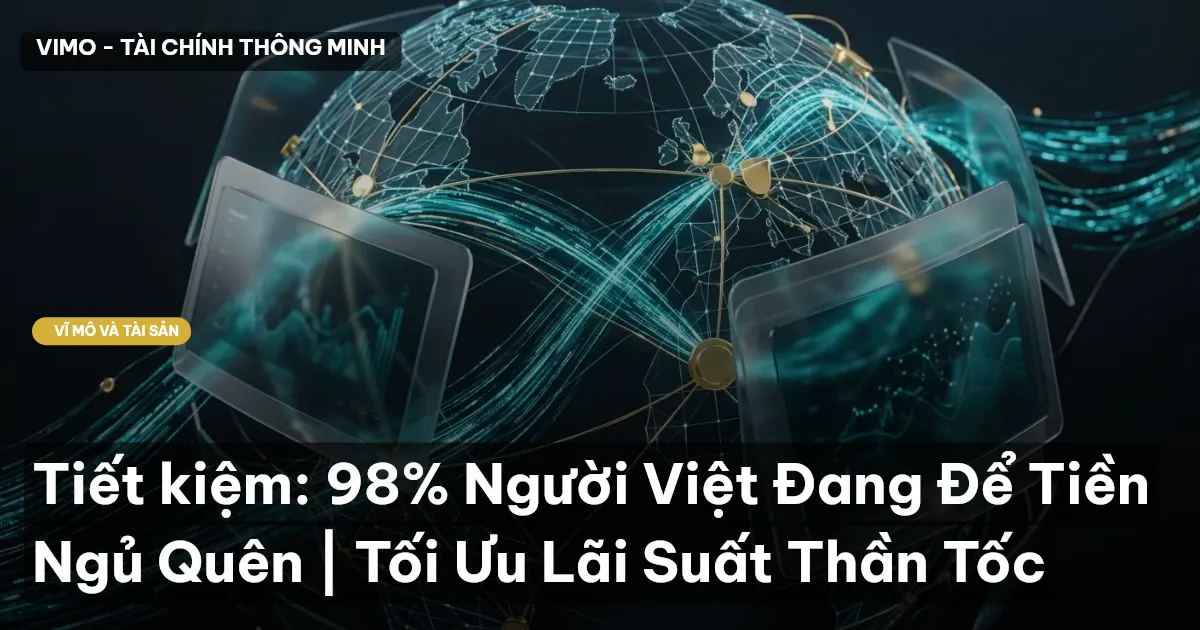 Tiết kiệm: 98% Người Việt Đang Để Tiền Ngủ Quên | Tối Ưu Lãi Suất Thần Tốc