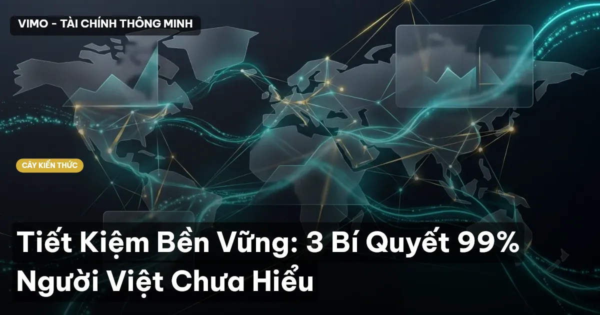 Tiết Kiệm Bền Vững: 3 Bí Quyết 99% Người Việt Chưa Hiểu