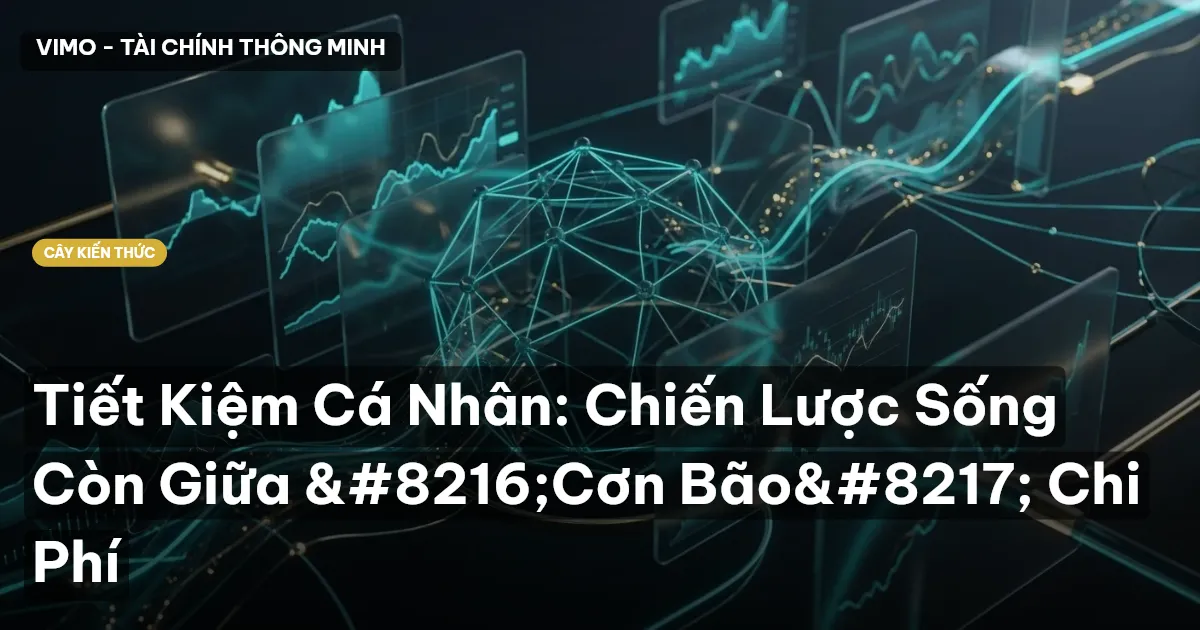 Tiết Kiệm Cá Nhân: Chiến Lược Sống Còn Giữa ‘Cơn Bão’ Chi Phí