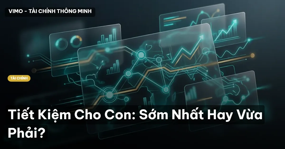 tiết kiệm cho con