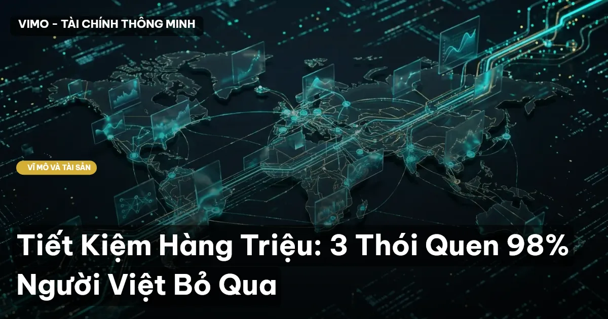 Tiết Kiệm Hàng Triệu: 3 Thói Quen 98% Người Việt Bỏ Qua