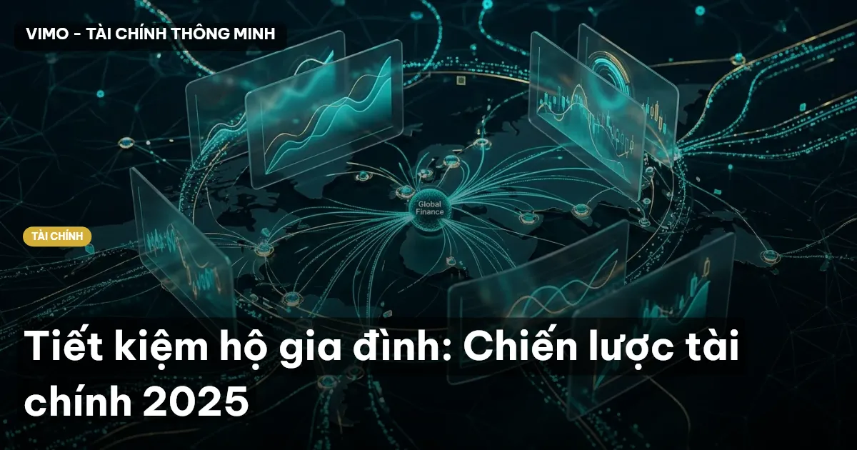 Tiết kiệm hộ gia đình: Chiến lược tài chính 2025