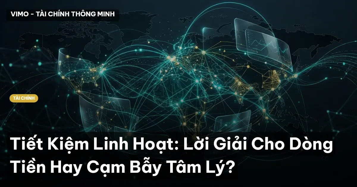 Tiết Kiệm Linh Hoạt: Lời Giải Cho Dòng Tiền Hay Cạm Bẫy Tâm Lý?
