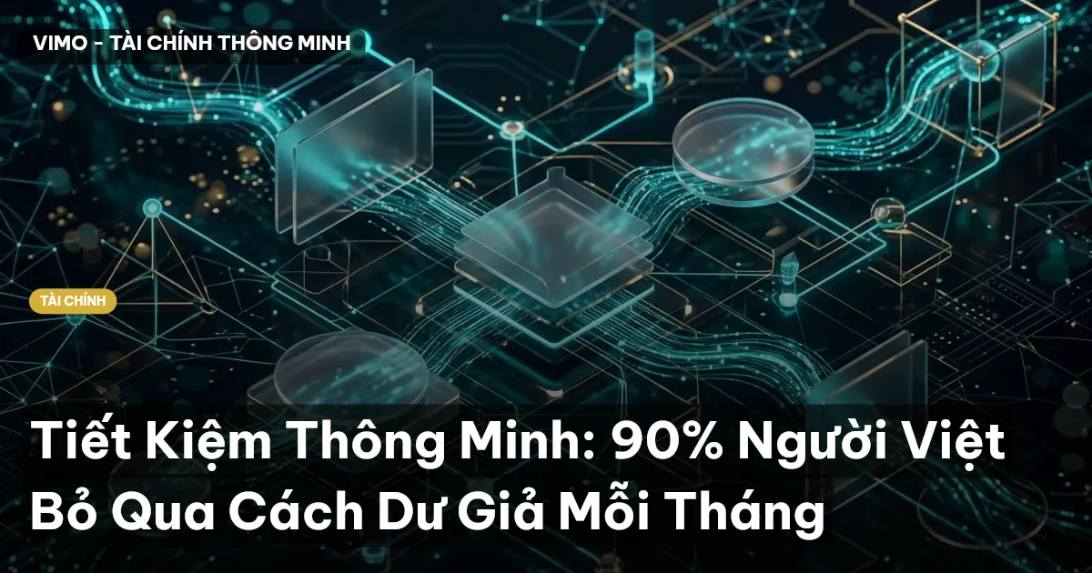 Tiết Kiệm Thông Minh: 90% Người Việt Bỏ Qua Cách Dư Giả Mỗi Tháng