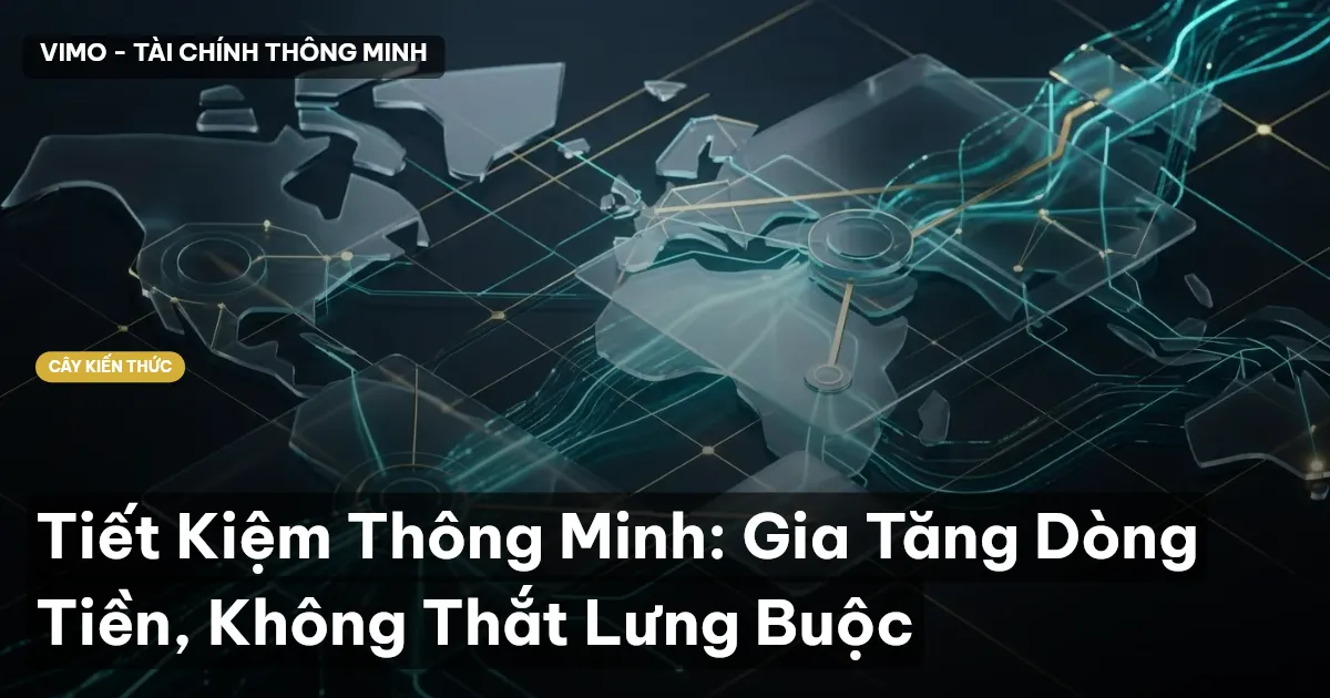 Tiết Kiệm Thông Minh: Gia Tăng Dòng Tiền, Không Thắt Lưng Buộc