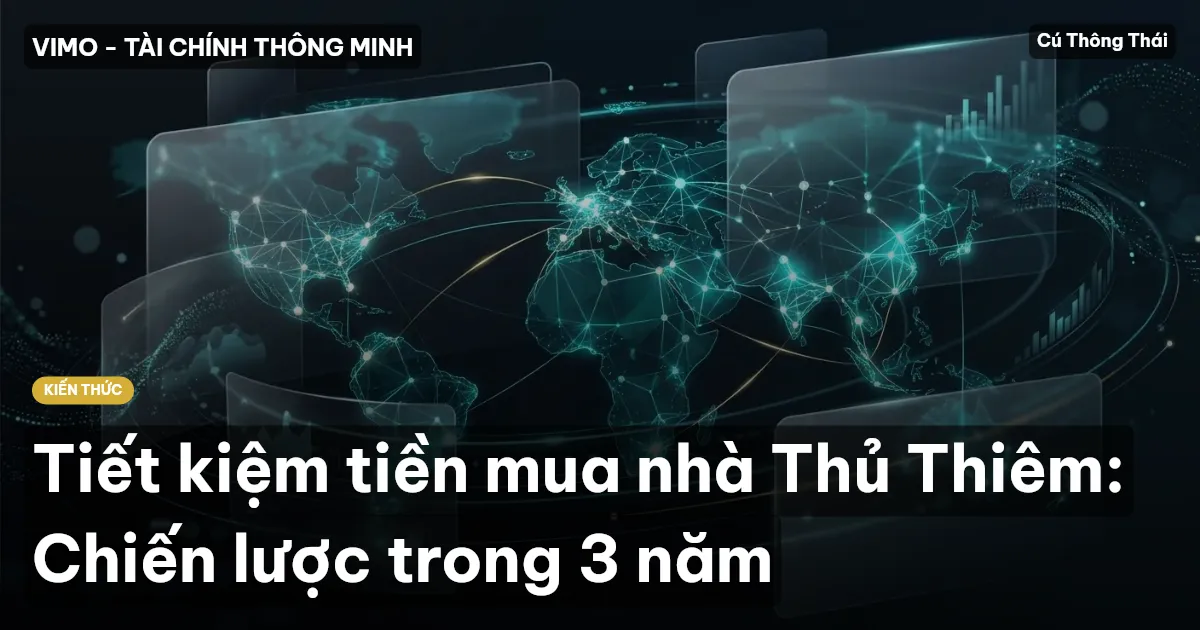 Tiết kiệm tiền mua nhà Thủ Thiêm: Chiến lược trong 3 năm