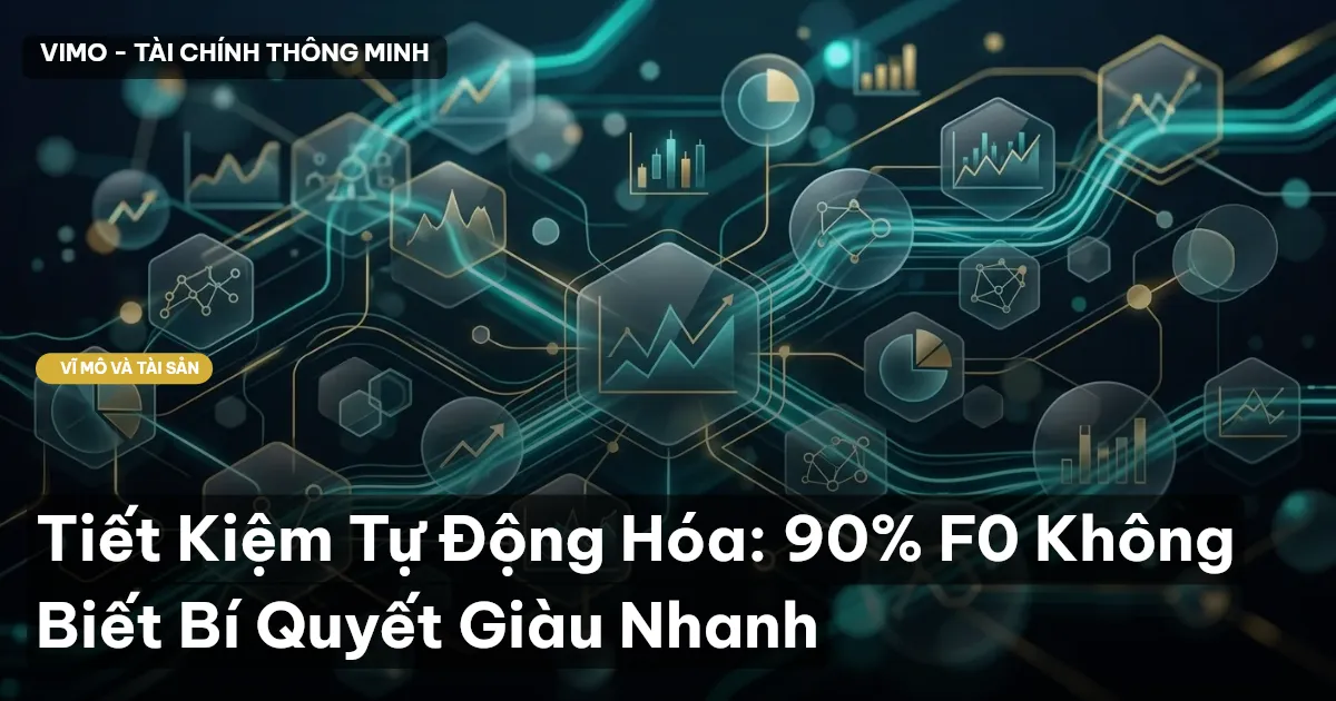 Tiết Kiệm Tự Động Hóa: 90% F0 Không Biết Bí Quyết Giàu Nhanh
